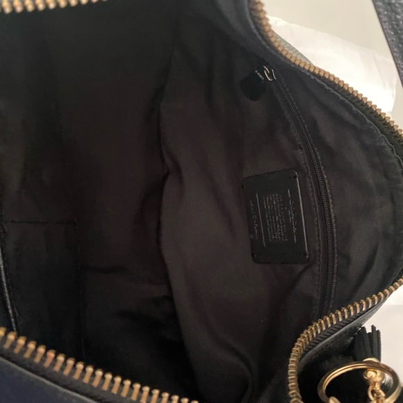 Coach EAST/WEST HARLEY HOBO WITH HOLOGRAM LACQUER RIVETS & WALLET - Picture 9 of 15